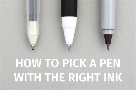 Types Of Pens: How To Pick A Pen With The Right Ink JetPens, 57% OFF