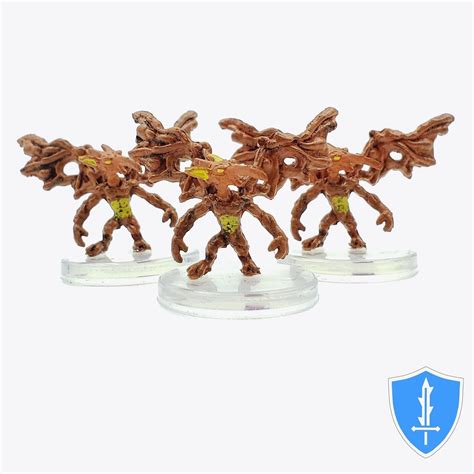 Magma Mephit x3 - Monster Menagerie 3 #2A D&D Miniature | eBay