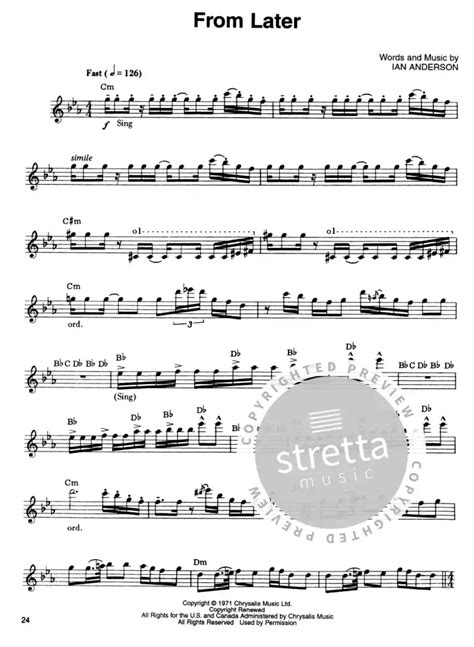 Flute Solos von Jethro Tull et al. | im Stretta Noten Shop kaufen