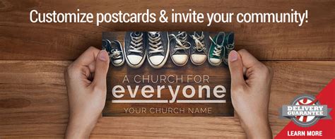 Church Postcards - Outreach: Church communication and marketing tools