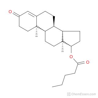 Testosterone Valerate Structure - C24H36O3 - Over 100 million chemical ...