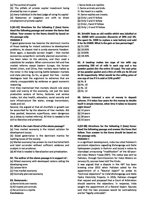 SHANKAR IAS 2023 CSAT TEST SERIES TEST-8 (BLACK & WHITE) | Imagerunners