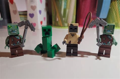 Lego Minecraft Creeper Zombi Utopiec Husk Pustynny | Pelplin | Kup ...