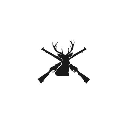 Deer And Guns, Hunting Free Svg File - SVG Heart