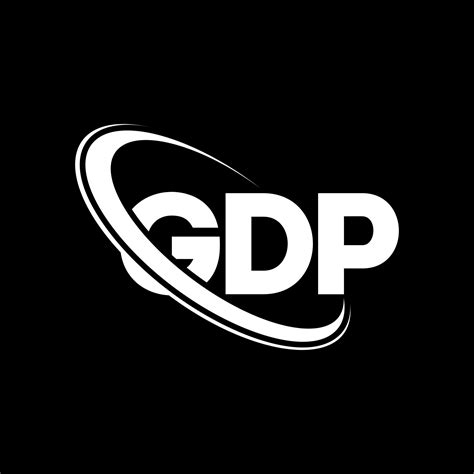 GDP logo. GDP letter. GDP letter logo design. Initials GDP logo linked with circle and uppercase ...