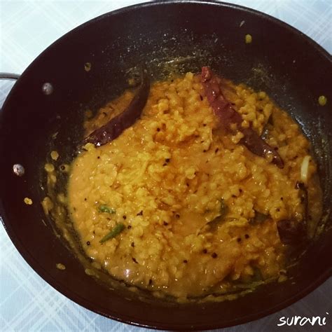 Sri Lankan Dhal Curry - Whimsical Chef