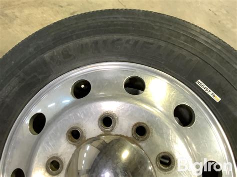 Michelin 24.5 Truck Tires & Aluminum Wheels BigIron Auctions