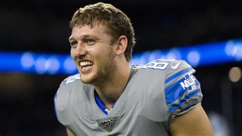 Lions TE T.J. Hockenson still dealing with ankle injury that ended rookie season