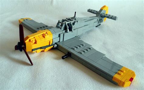 Messerschmitt Bf 109 Messerschmitt Bf 109, Lego Military, Fun Challenges, Lego Ideas, Sky High ...