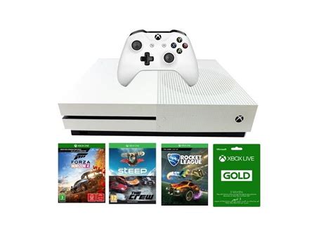 Xbox One S 1TB Console + 4 XBOX Games + 3 Months Live Card Price in Kuwait - Xcite