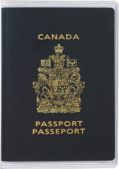 StoreSMART plástico canadiense – Funda para pasaporte – 25 unidades ...