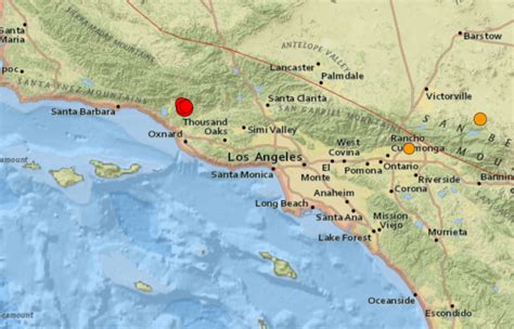 Earthquake Near Ojai