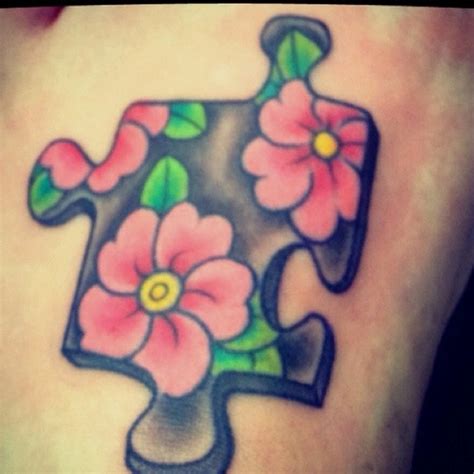 Piece of the puzzle (the missing piece) sweet feminine design tattoo | Puzzle piece tattoo ...