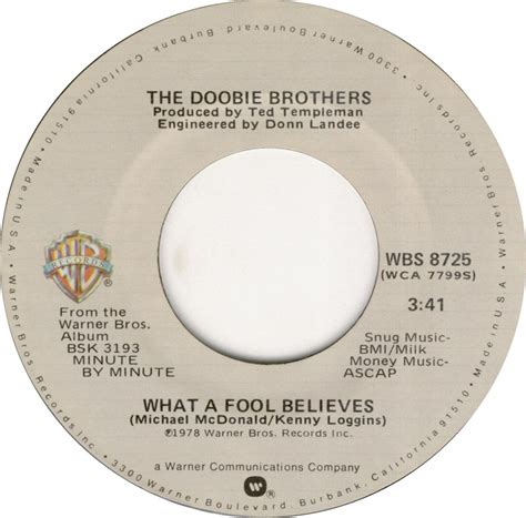 The Doobie Brothers’ ‘What a Fool Believes’: Behind Their #1 Hit | Best ...