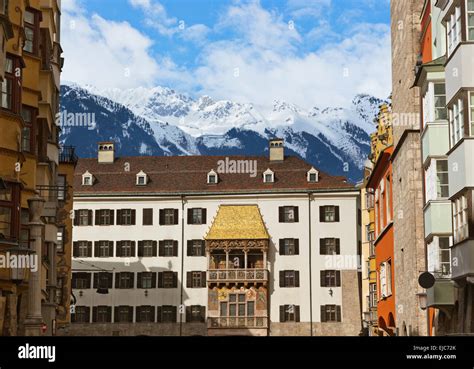 Famous golden roof - Innsbruck Austria Stock Photo - Alamy