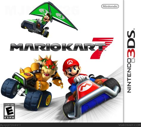 Mario Kart 7 Nintendo 3DS Box Art Cover by mjnj0726