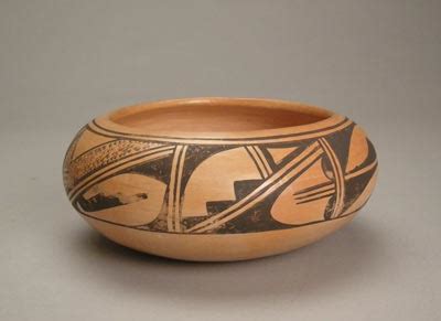 Hopi Pottery: Hopi Pottery Bowl c.1940