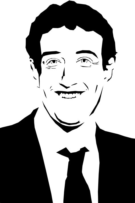 Zuckerberg Facebook Stencil Art Mark Download HQ PNG Transparent HQ PNG Download | FreePNGImg