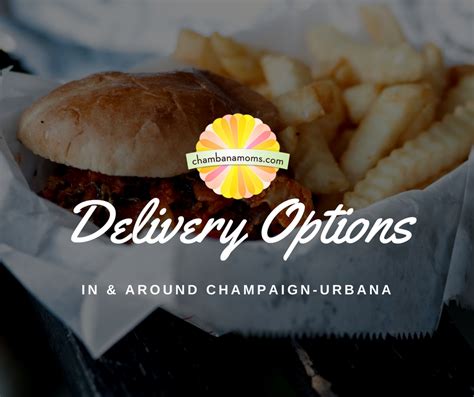 Delivery Options in Champaign-Urbana | ChambanaMoms.com