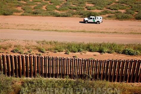 AerialStock | Aerial Photograph of The Wall border fence between Mexico ...