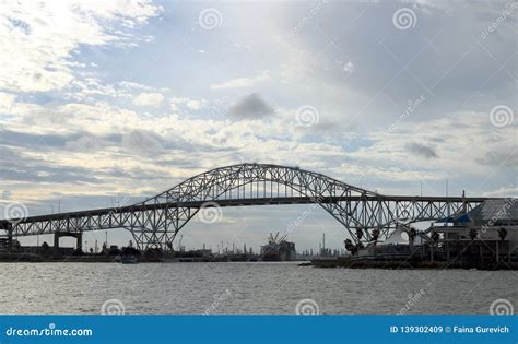 Harbor Bridge in Corpus Christi, Texas Stock Image - Image of ...