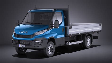 Iveco Daily Chassis Cab Pickup 2015 3D Model $129 - .3ds .c4d .fbx .lwo .max .obj - Free3D