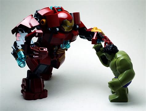 LEGO Hulkbuster vs Hulk by Infinitevirtue on DeviantArt