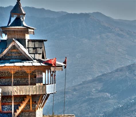 Temple in Himalaya stock photo. Image of garden, light - 41264816