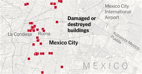 Buildings Across Mexico City That Toppled in the Earthquake - The New ...