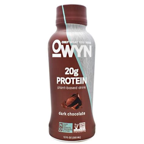 OWYN Protein Drink - Dark Chocolate / 12 (12 fl oz.) Bottles - Walmart.com - Walmart.com