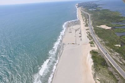 Rodanthe Beach Nourishment Picture-What a Difference! - Outer Banks of NC