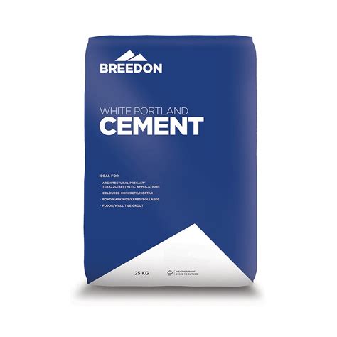 Breedon White Portland Cement 25kg - Merchanting