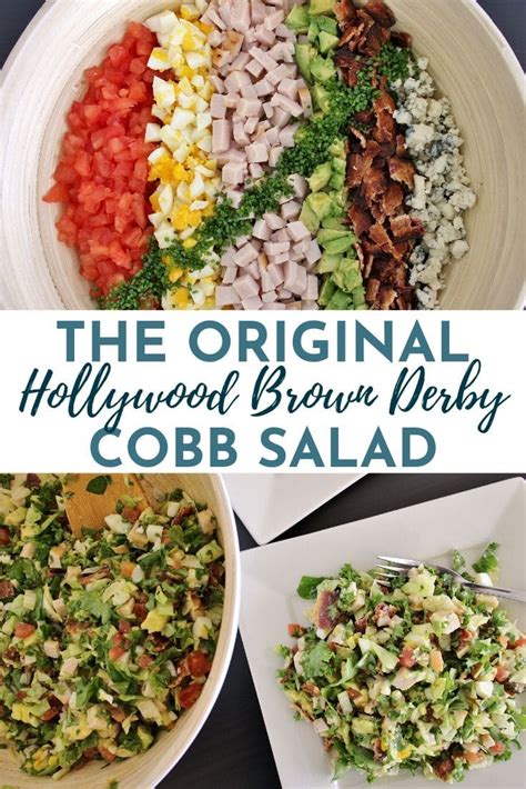 The Hollywood Brown Derby Cobb Salad - Mission Food Adventure