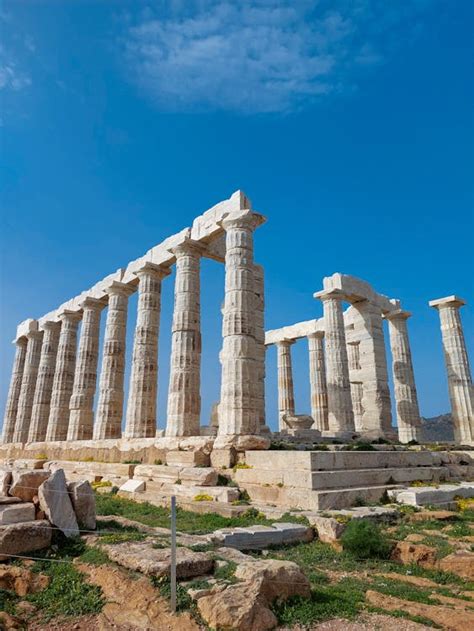 Parthenon Ruins under Blue Sky · Free Stock Photo