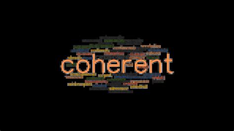 COHERENT: Synonyms and Related Words. What is Another Word for COHERENT ...