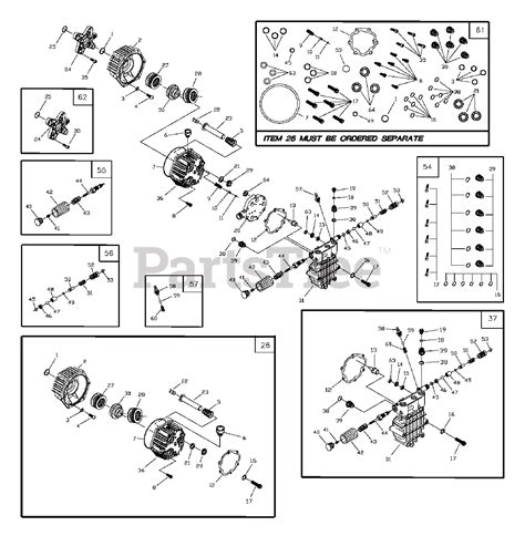 Simpson 3000 Pressure Washer Parts Diagram