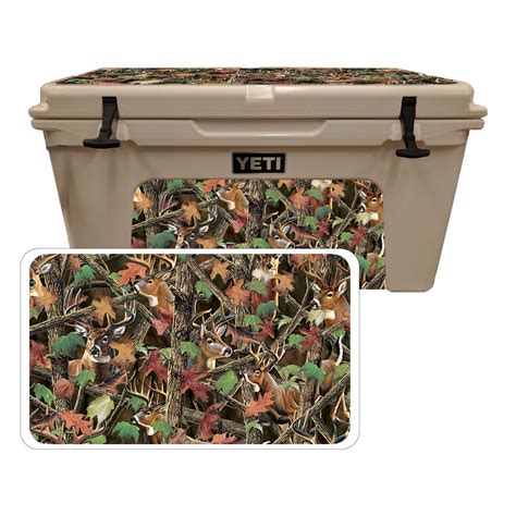 Camo Skin For YETI 105 qt Cooler | Protective, Durable, and Unique Vinyl Decal wrap cover | Easy ...