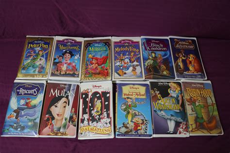 Disney Masterpiece VHS Entire Collection-OriginalsRare Lot | Etsy