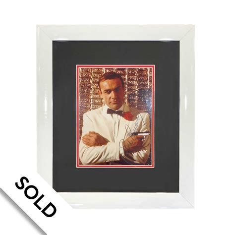 Goldfinger, Sean Connery (Signed) - Labyrinth Art Gallery