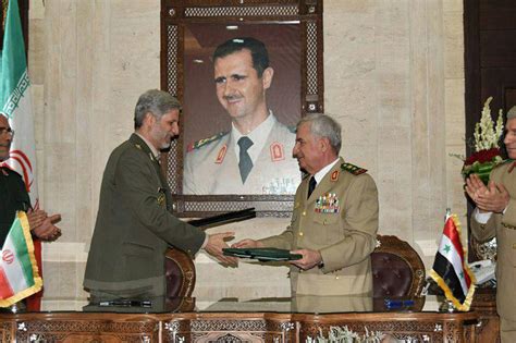 Iran Signs Deal With Syria to Deepen Military Cooperation - WSJ