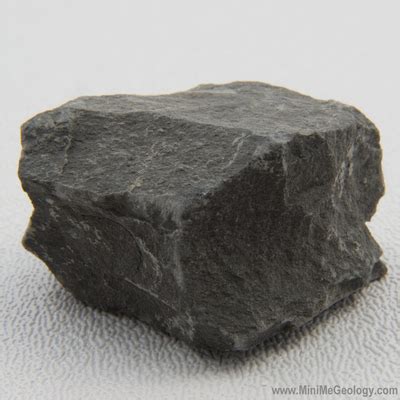 Gray Shale Sedimentary Rock - Mini Me Geology