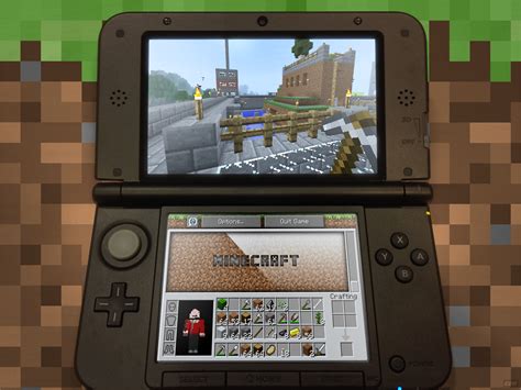 Minecraft runing on a Nintendo 3DS by Blenden92 on DeviantArt | Retro games console, Nintendo ...