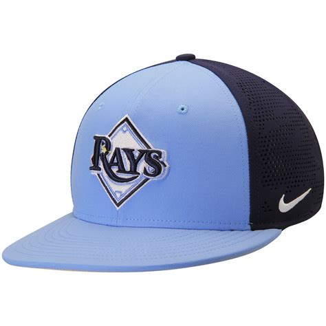 Tampa Bay Rays Nike True Vapor Swoosh Performance Flex Hat - Light Blue ...