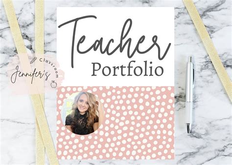 Teacher Portfolio Teaching Portfolio Educational Portfolio Classroom Organization Teacher ...