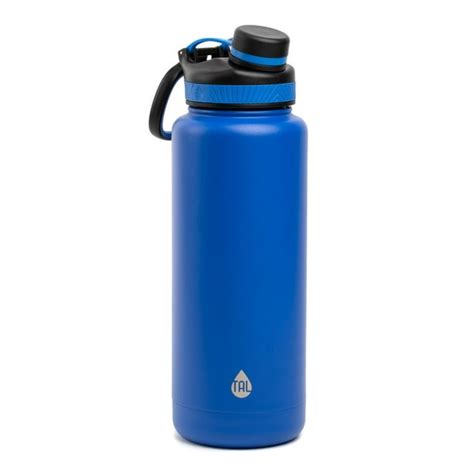 TAL Stainless Steel Ranger Tumbler Water Bottle 40 fl oz, Gray Cobalt ...