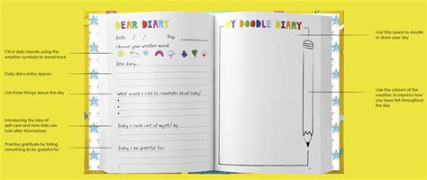 The Positive Doodle Diary • Daily Kids’ Journal • The Positive Planner