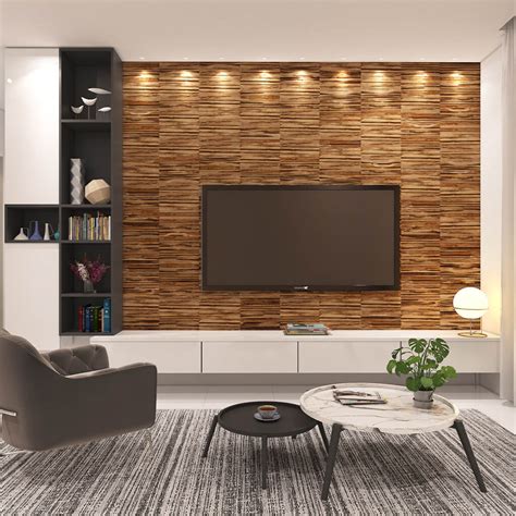 Teak Wood Sustainable Wall Panels - Designer Walls