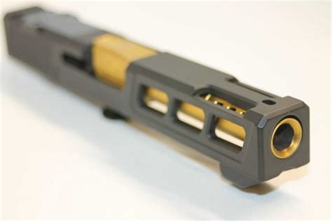 GLOCK 48 PORTED ZAFFIRI SLIDE AND BARREL COMBO TIN FITS GLOCK 48 OR 43X Glock 43 OEM Hotglocks.com