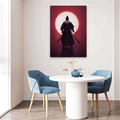 Red Samurai Wall Art | MusaArtGallery™