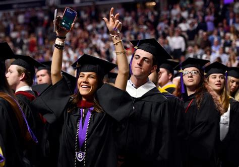 College of the Holy Cross holds 177th commencement at DCU Center